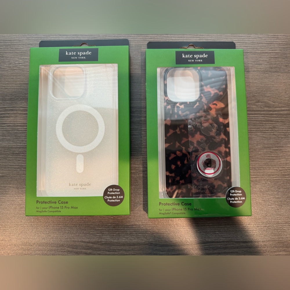 Kate Spade iPhone 15 Pro Max Case - Lot Qty. 2